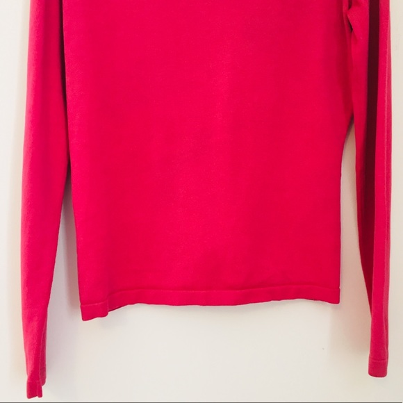 BANANA REPUBLIC Silk Pink Cardigan Sweater Size Small - Picture 7 of 11